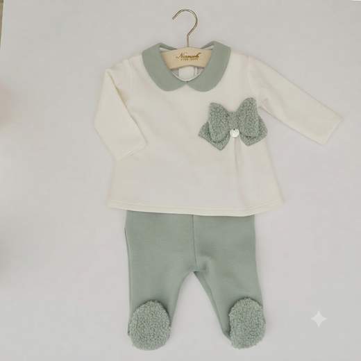 Ninnaoh Pure Love Accessori Abbigliamento Completo 2 Pezzi Corredino Bimba