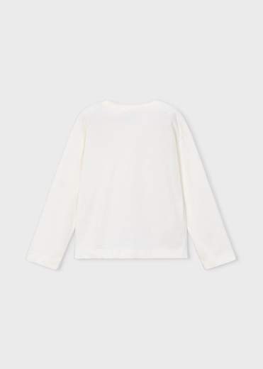 Mayoral T-shirt Manica Lunga Bambine E Ragazze