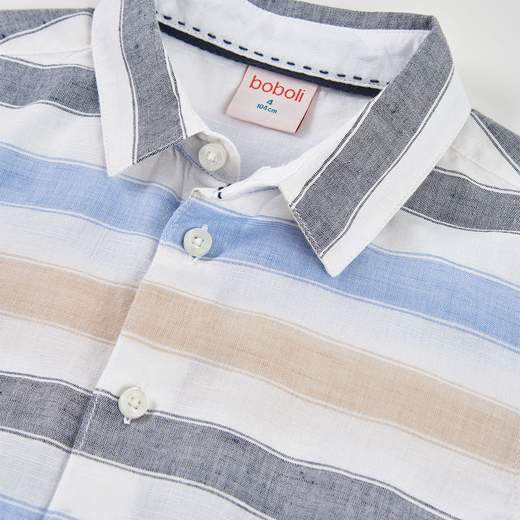Boboli Camicia Manica Lunga Bambini E Ragazzi