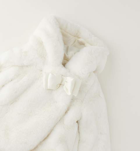 Minibanda Cappotto Pelliccia Bimba