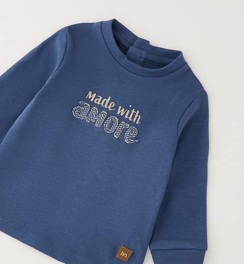 Minibanda T-shirt Manica Lunga Bimbo