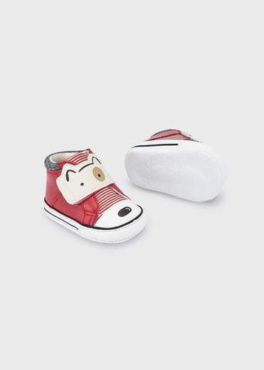 Sneakers rosse neonato Mayoral