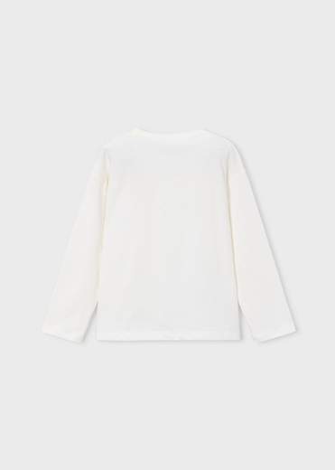 Mayoral T-shirt Manica Lunga Bambine E Ragazze