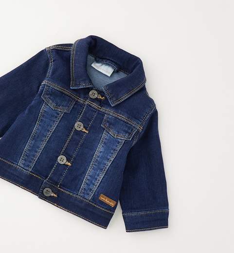Minibanda Cappotto Giubbotto Jeans Bimbo