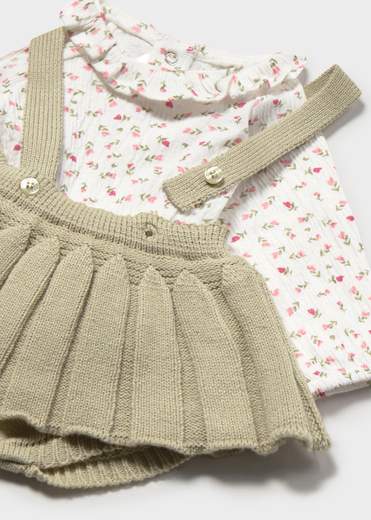 Mayoral Newborn Completo Gonna + Blusa Bimba