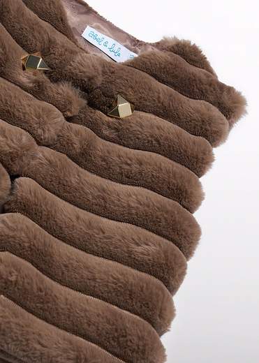 Abel & Lula Cappotto Gilet Bimba