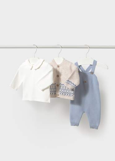 Mayoral Newborn Completo Completo 2 Pezzi Lungo Bimbo