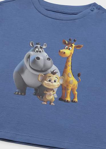 Mayoral T-shirt Manica Corta Bimbo