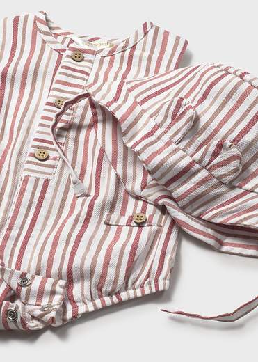 Mayoral Newborn Completo Tutina E Cappellino Bimba