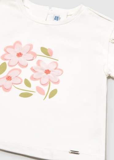 Mayoral T-shirt Manica Corta Bimba