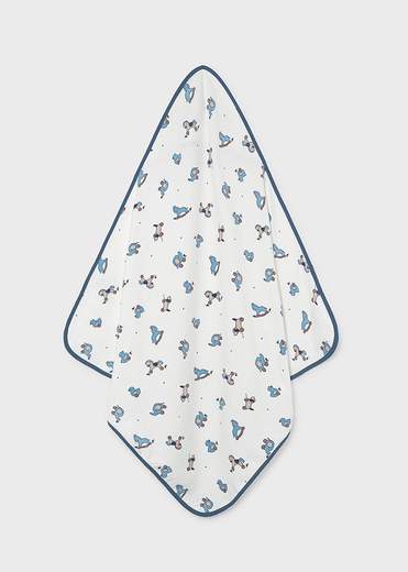 Mayoral Newborn Accessori Abbigliamento Accappatoio Triangolo Unisex Bambino