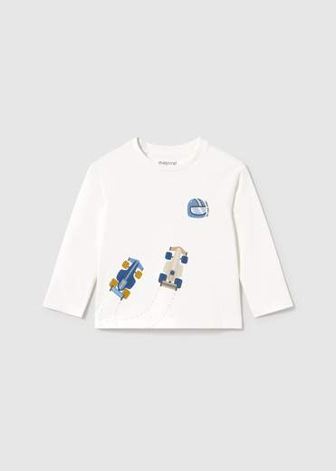 Mayoral T-shirt Manica Lunga Bimbo