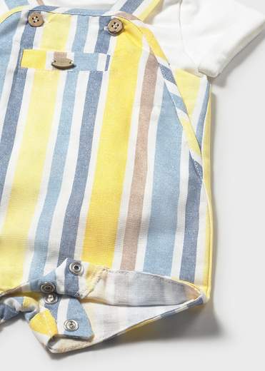 Mayoral Newborn Completo Salopette Bimbo