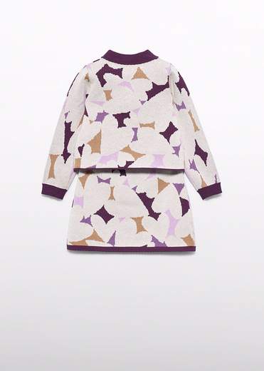 Abel & Lula Completo Gonna + Maglia Bambine E Ragazze