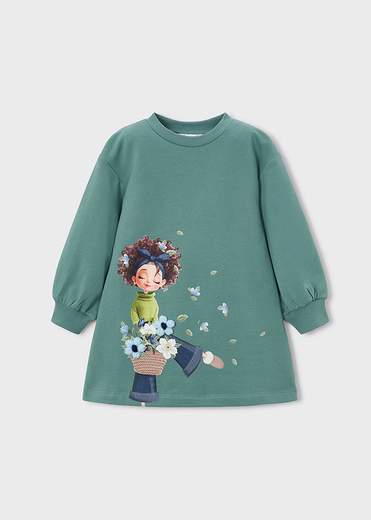Mayoral Abito Maxi Pull Bambine E Ragazze