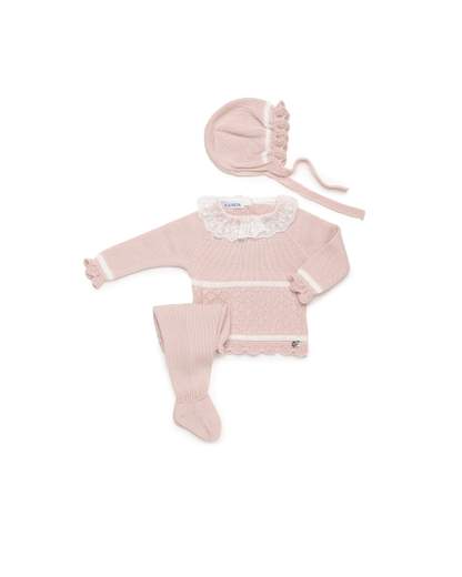 Juliana Accessori Abbigliamento Completo 3 Pezzi Corredino Bimba