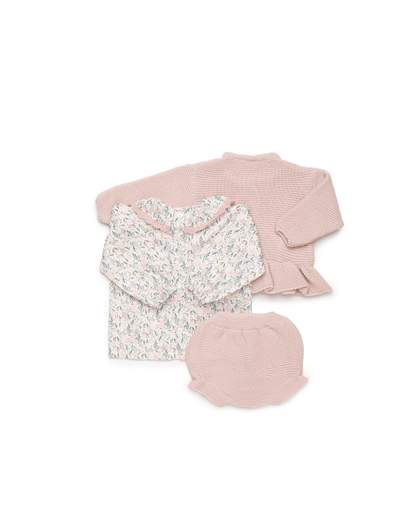 Juliana Accessori Abbigliamento Completo 3 Pezzi Corredino Bimba