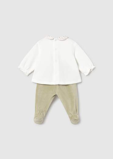 Mayoral Newborn Accessori Abbigliamento Completo 2 Pezzi Corredino Bimba