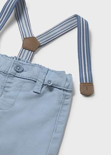 Mayoral Newborn Pantaloni Con Bretelle Bimbo