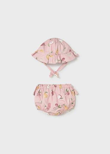 Mayoral Newborn Accessori Abbigliamento Culotte + Cappello Bimba