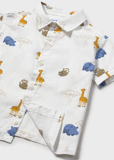 Mayoral Camicia Manica Corta Bimbo