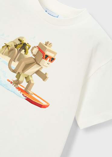 Mayoral T-shirt Manica Corta Bambini E Ragazzi