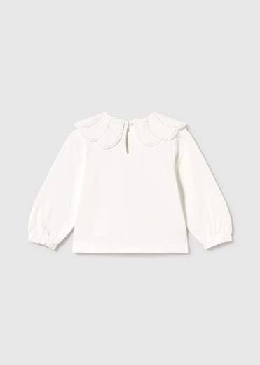 Mayoral T-shirt Con Colletto Bimba