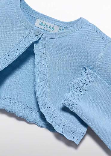Abel & Lula Maglia Cardigan Bimba