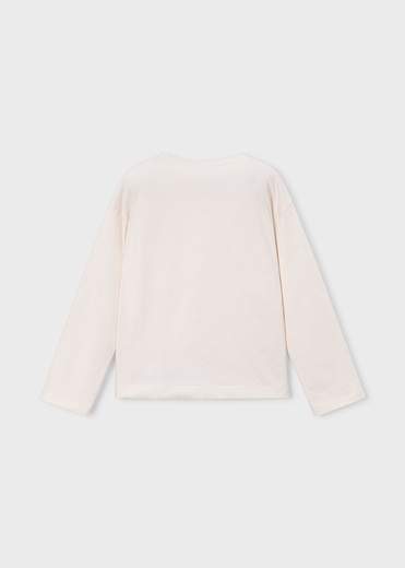 Mayoral T-shirt Manica Lunga Bambine E Ragazze