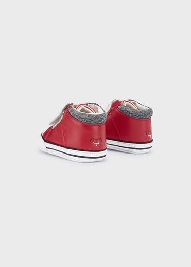 Sneakers rosse neonato Mayoral