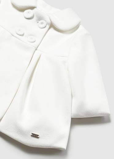 Mayoral Newborn Cappotto Cappotto In Panno Bimba