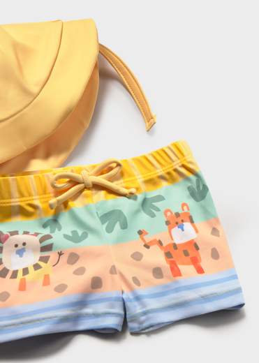 Mayoral Newborn Costume Da Bagno Costume E Cappello Bimbo