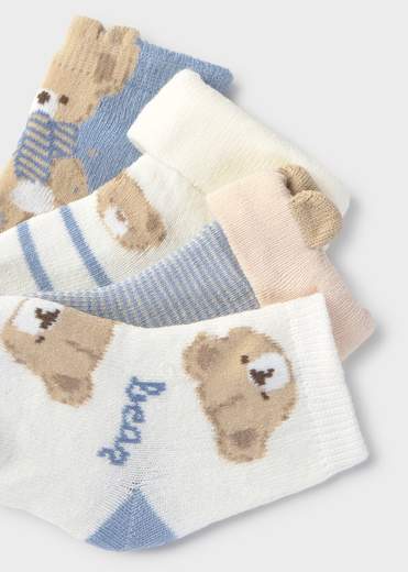Mayoral Newborn Accessori Abbigliamento Set 4 Calze Corte Bimbo