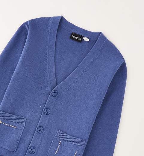Sarabanda Maglia Cardigan Bambini E Ragazzi
