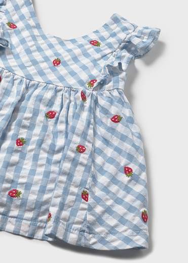 Mayoral Newborn Abito Con Culotte Bimba