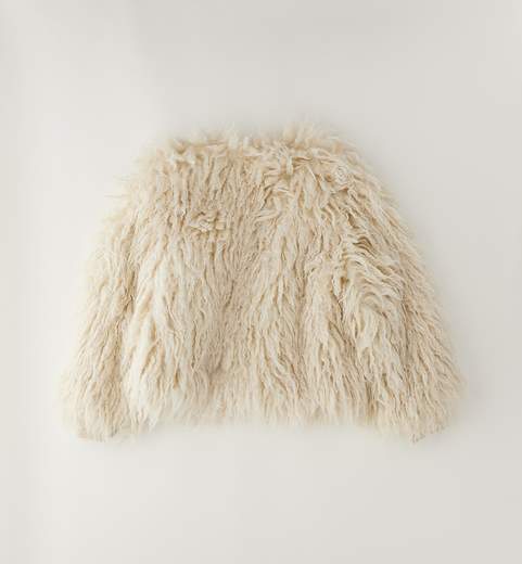 Sarabanda Cappotto Pelliccia Ragazza
