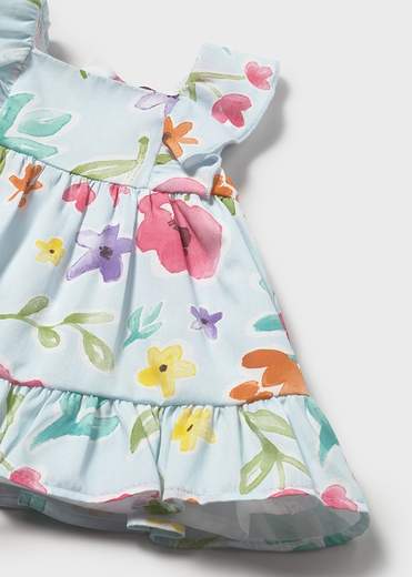 Mayoral Newborn Abito Stampato Bimba