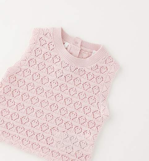 Minibanda Maglia Gilet Bimba