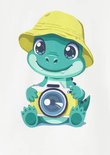 Mayoral T-shirt Manica Corta Bimbo