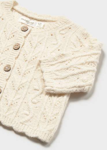 Mayoral Newborn Maglia Cardigan Bimba