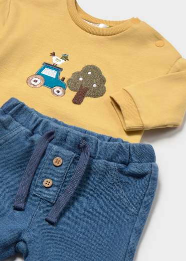 Mayoral Newborn Completo Completo 2 Pezzi Lungo Bimbo