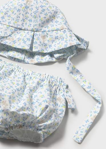 Mayoral Newborn Accessori Abbigliamento Culotte + Cappello Bimba