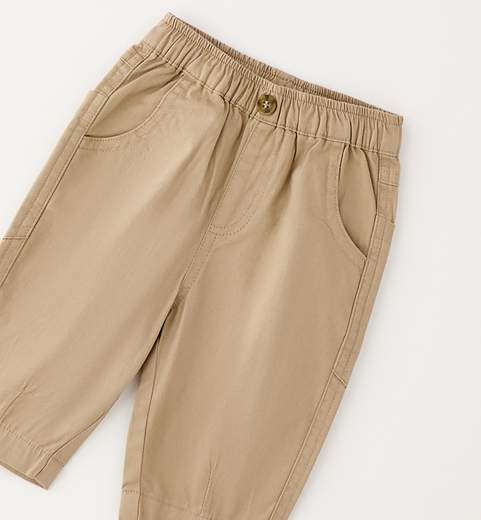 Minibanda Pantaloni Tasche A Filo Bimbo