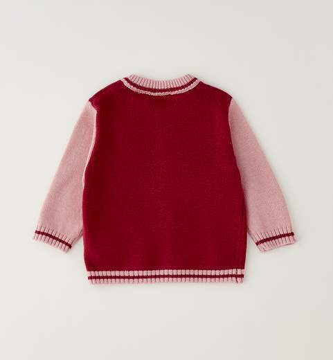 Minibanda Maglia Cardigan Bimba
