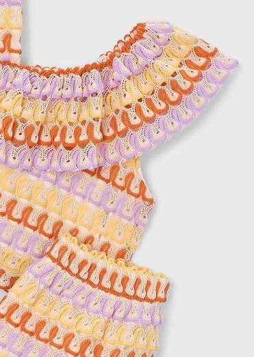 Mayoral Completo Short + Blusa Bambine E Ragazze