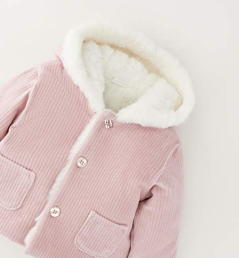 Minibanda Cappotto Con Cappuccio Bimba