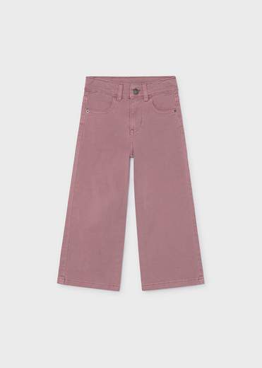Mayoral Pantaloni Twill Wide Bambine E Ragazze