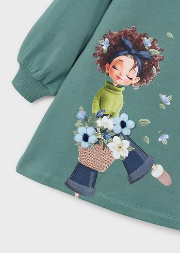 Mayoral Abito Maxi Pull Bambine E Ragazze