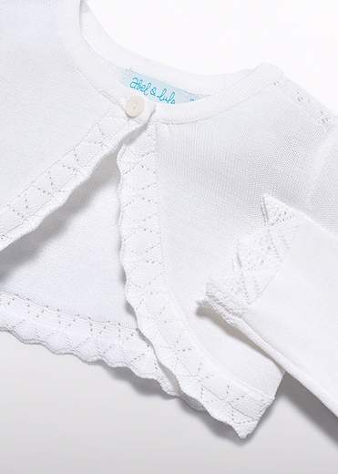 Abel & Lula Maglia Cardigan Bimba
