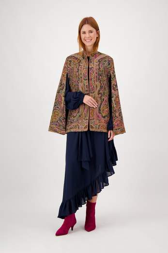 ESSENTIEL ANTWERP IFLOWER DRESS NAVY